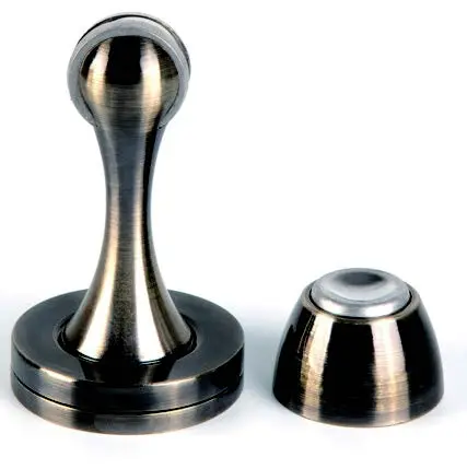 Magnetic door stop antique bronze.webp
