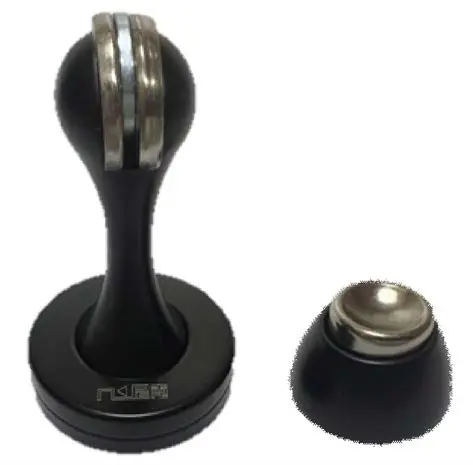 Magnetic door stop black.webp